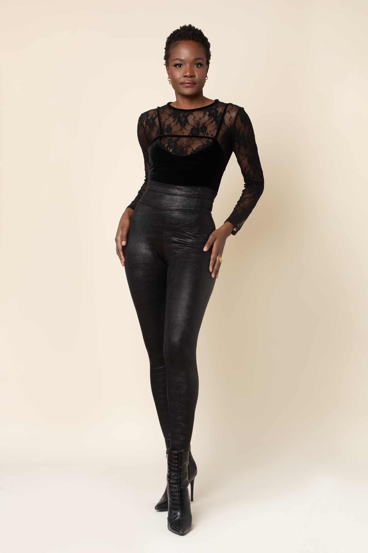 Black Cut Out Tights – Serpent Lane